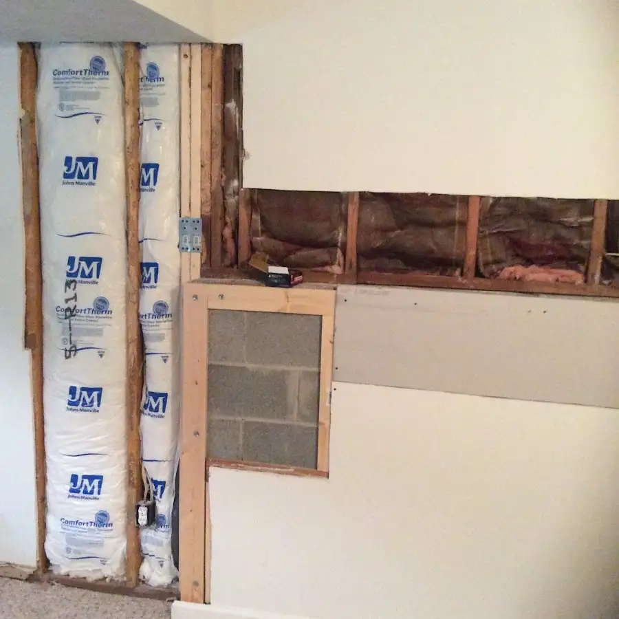 Wall insulation replacement during Structural Drying in Bay Harbor Islands
